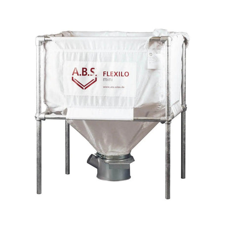 Silos für Holzpellets.