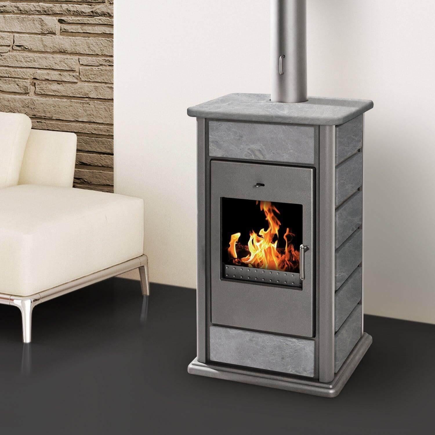 Kaminofen wasserführend -Alicante von Schmitzker 14,5 kW.