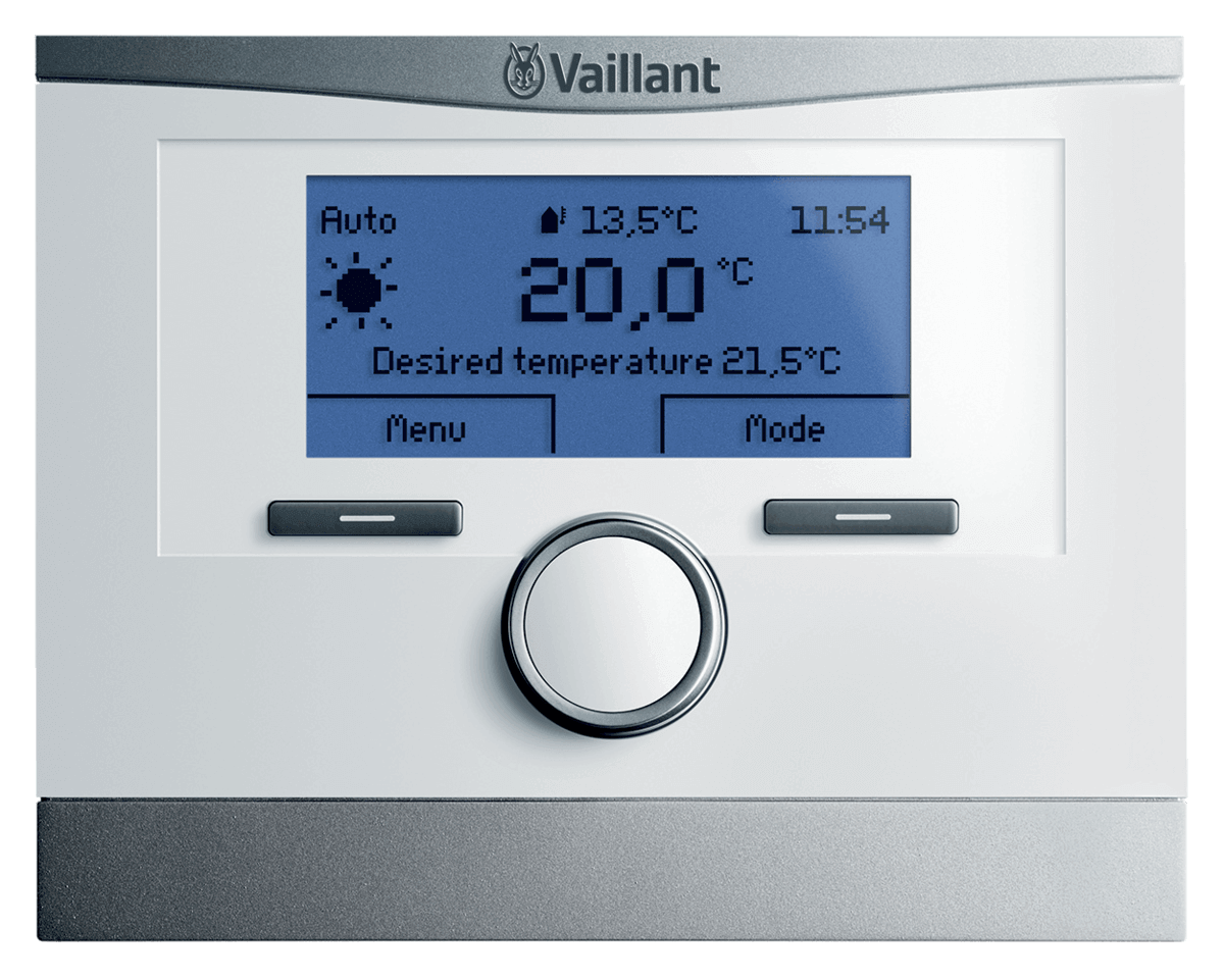 Heizungsregler Vaillant multiMATIC 700 🌡️, witterungsgeführt mit Display für optimale Heizungssteuerung.