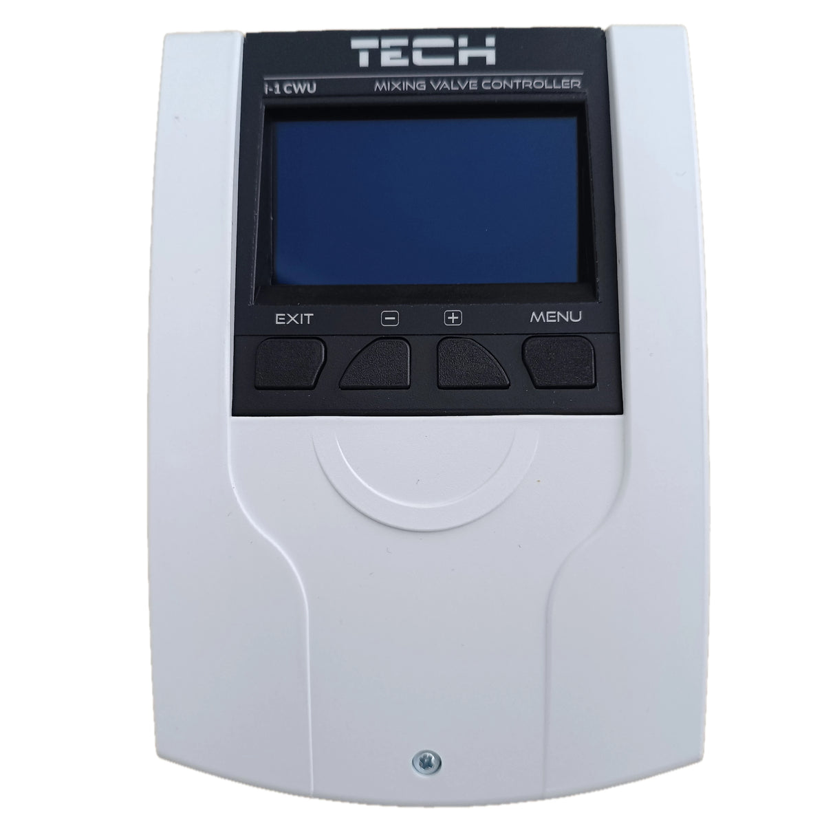 TECH i-1 CWU šildymo kontūro valdiklis kompensuojamas oro sąlygomis – maišymo vožtuvas + karšto vandens siurblys