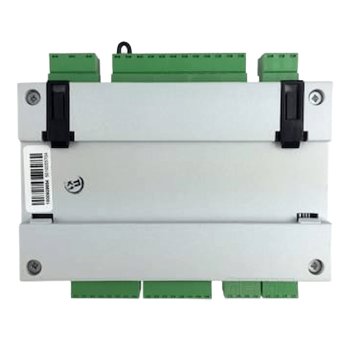 Elektronisches Erweiterungsmodul B für Gema Control mit grünen Anschlussklemmen und schwarzen Clips, kompatibel mit Plum Ecomax 850i und CT4-Fühler