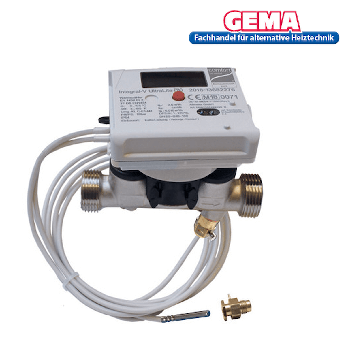 Wärmemengenzähler 1" Set Qp 2,5m³/h - GEMA Shop