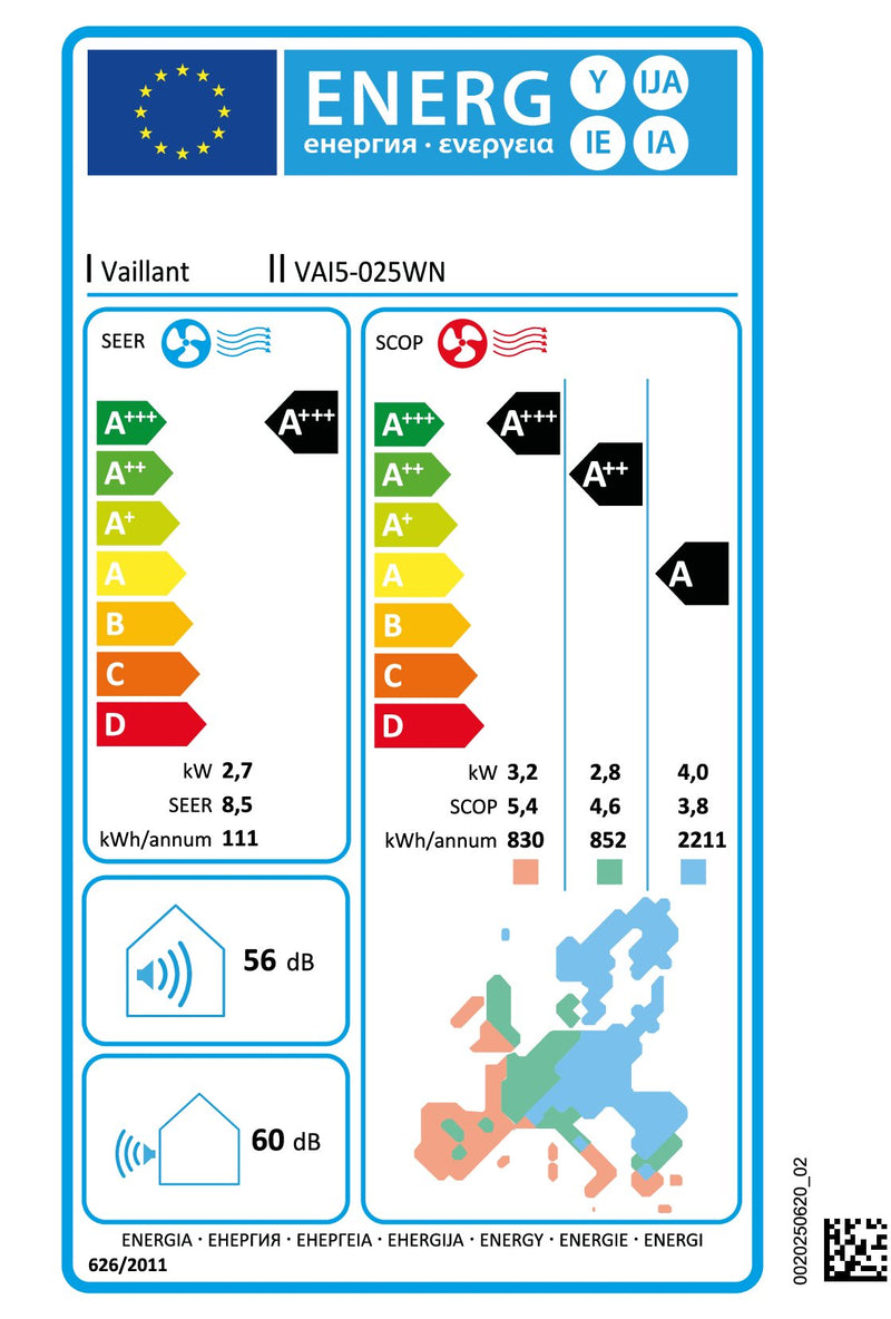 Vaillant climaVAIR exclusive VAI5-025WN Split-Klimaanlage 2,7 kW A+++