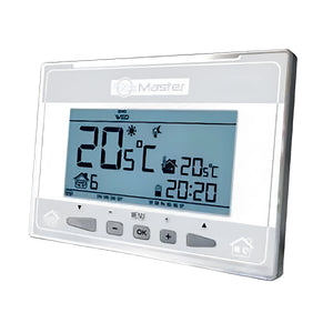 Digitales Raumthermostat mit Display für die EU-290 Aufputz Zimmerregelung