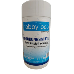 Flockungsmittel flüssig 1kg für Pool, entfernt Trübungen 🌊 und verbessert Wasserqualität. Effiziente Wasserbehandlung!