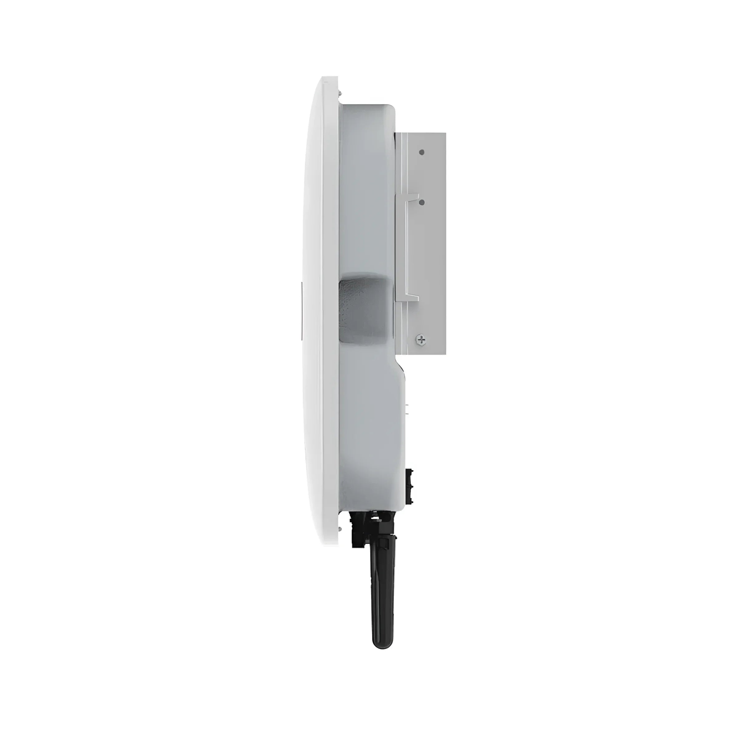 Huawei Hybrid Wechselrichter 🖥️ von der Seite, ideal für PV-Anlagen mit Speicher. Kompakt und langlebig.