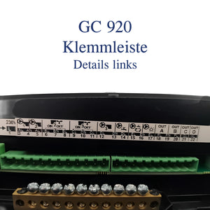 Elektrischer Klemmenblock für Witterungsgeführte Heizungssteuerung Gema Control 920
