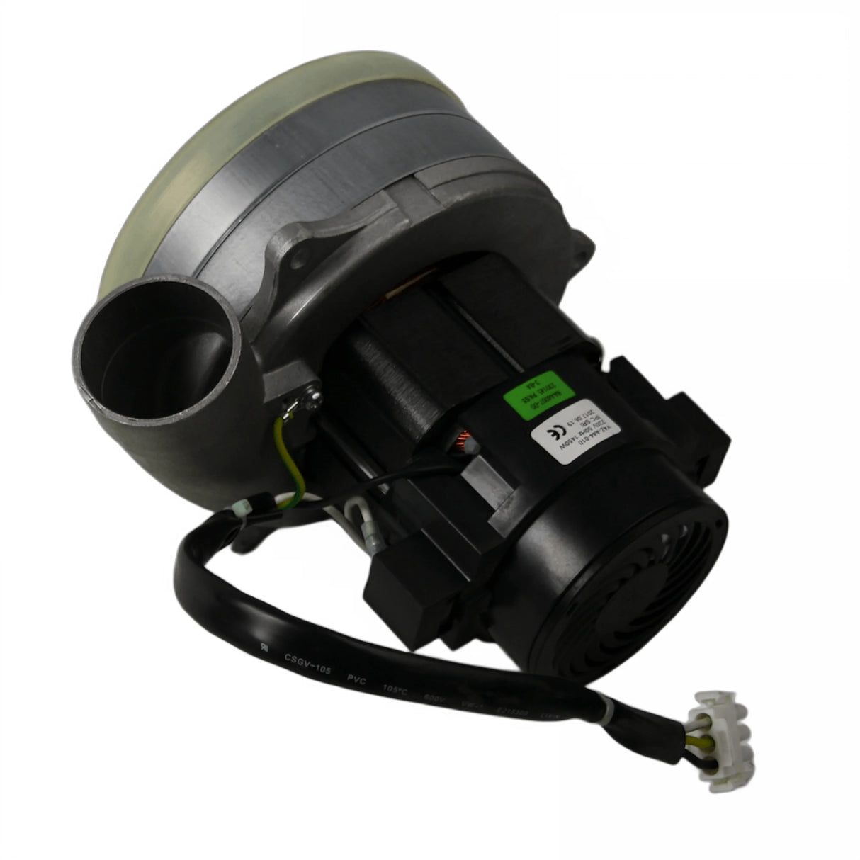 Attack Wood&Pellet Motor für effiziente Pelletansaugung.