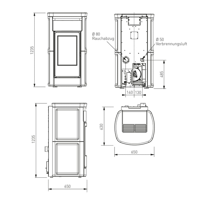 Edilkamin Kira2 plus 600 L Hygienespeicher