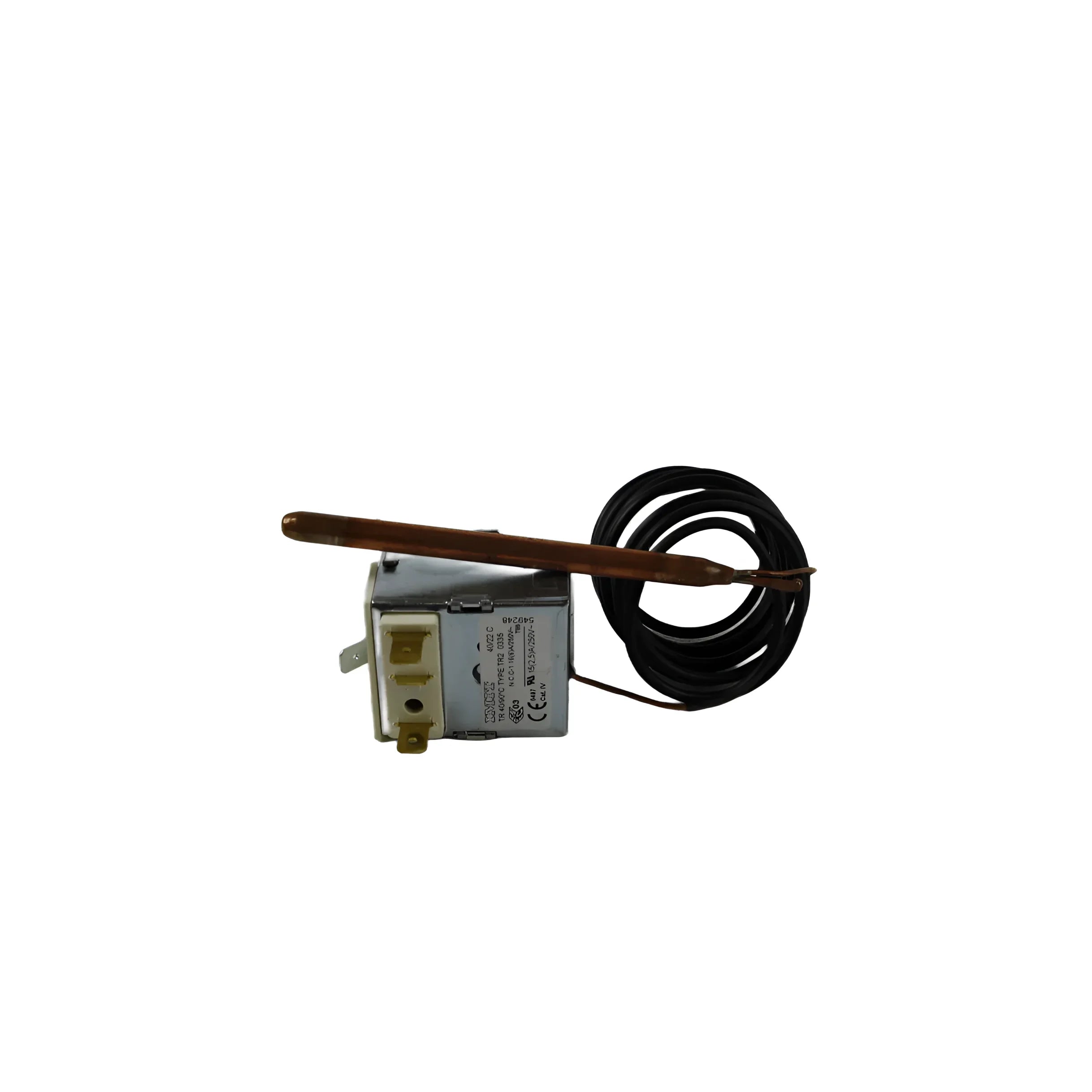 Attack Kesselthermostat 40-95°C 🌡️ mit Spiralfühler und 1500mm Kapillarrohr 🔧.