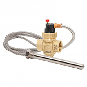 Thermische Ablaufsicherung CW617N mit externem Temperaturfühler und flexibler Braided Hose