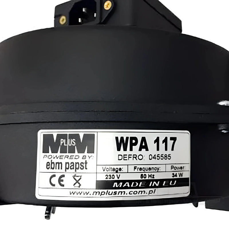 Fläkt WPA 117 Defro 3,9 KW fastbränslepanna - GEMA Shop