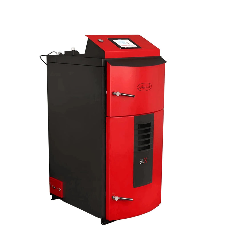 Komplektā Attack SLX Lambda Touch 35 kW plus bufertvertne ar siltummaini - GEMA veikals