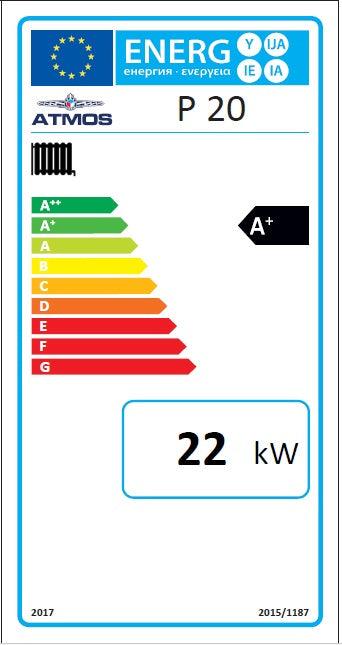 Pelletkessel ATMOS P mit Holznotbetrieb - GEMA Shop