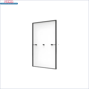 Weisses Displaypane mit Montagematerial, kleine Maße, hitzevorgespanntes Glas, Vertex S+ TSM-NEG9R