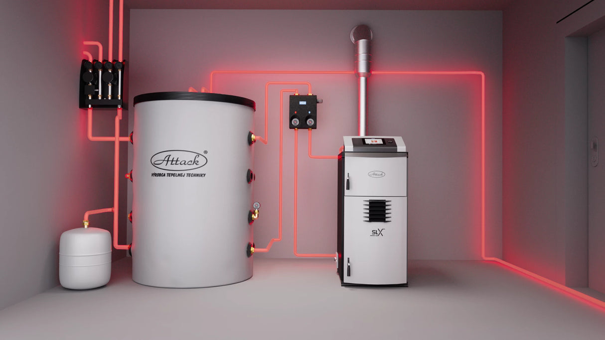 Αεριοποιητής ξύλου 45 kW ATTACK SLX 45 Lambda