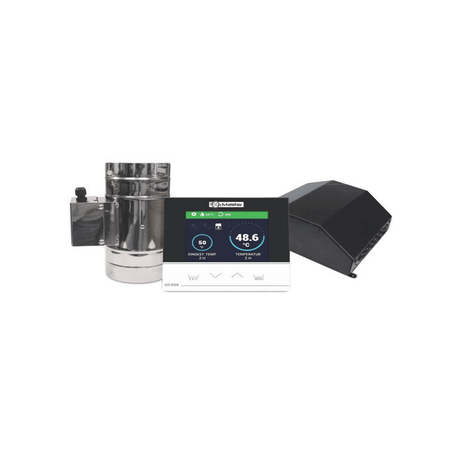 TECH EU - 391 zPID Kaminsteuerung mit Drosselklappe & Touchdisplay - GEMA Shop