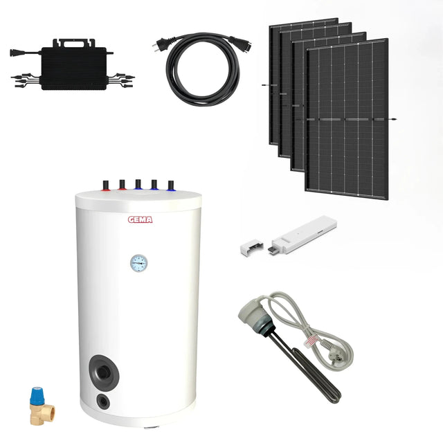 Warmwasser mit Photovoltaik Heizstab - GEMA Shop